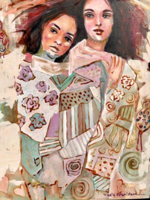 patchwork hug<p style="font-size: 70%;">AST 85 x 105<br>