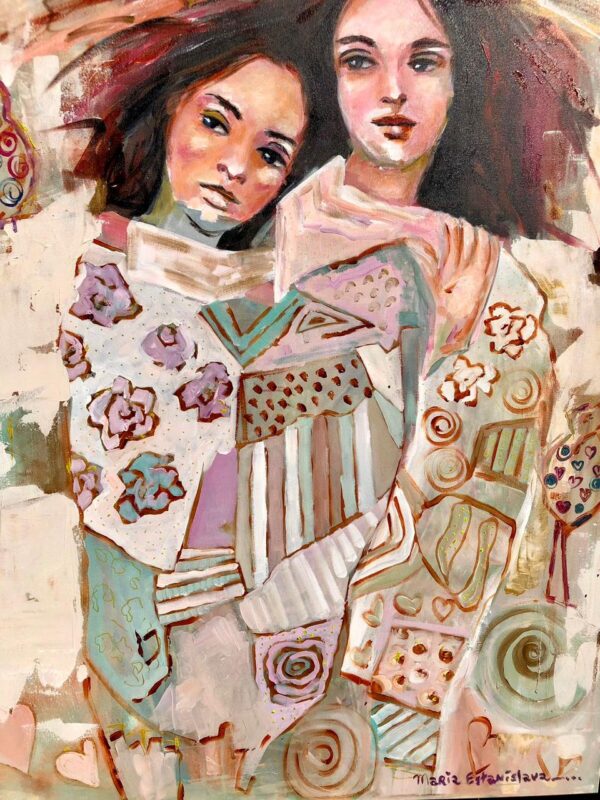 patchwork hug<p style="font-size: 70%;">AST 85 x 105<br>