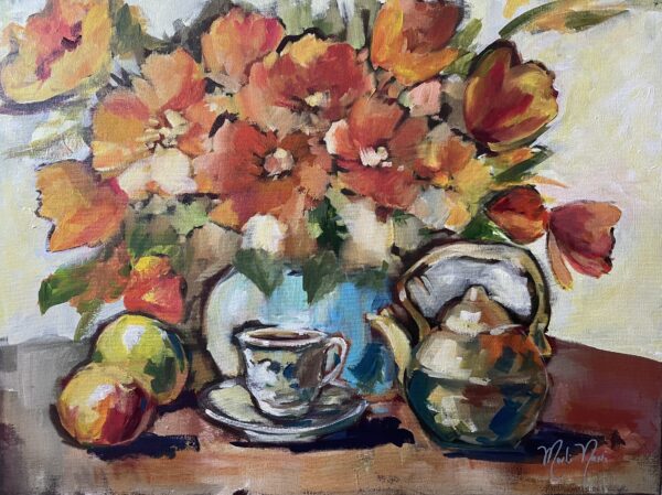 Vaso com Chaleira<p style="font-size: 70%;">AST 80 x 60<br>