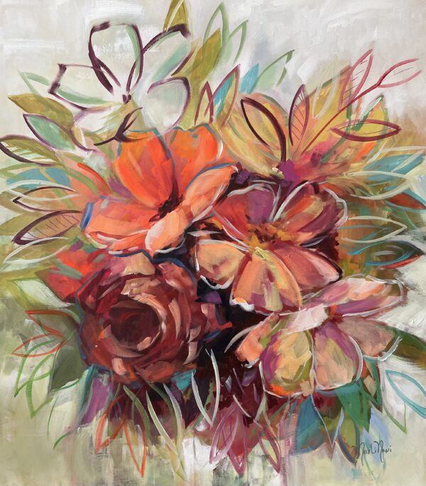 Flores Laranja<p style="font-size: 70%;">AST 70 x 80<br>