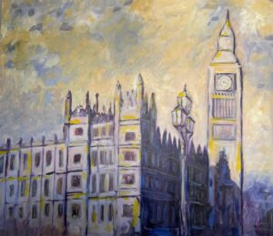 London calling <p style='font-size: 70%'>AST 90 x 70<br>